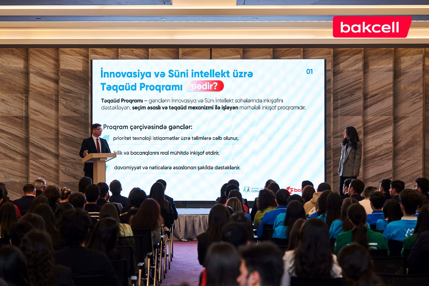 Bakcell və Gənclər Fondu “İnnovasiya və Süni İntellekt” üzrə təqaüd proqramını elan edir